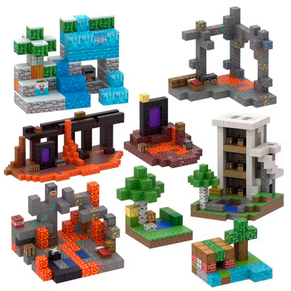 Constructor My World Magnetic Cube Building Sets Multicolor Numărul de piese 268, 10+ photo 4