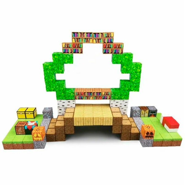 Constructor My World Magnetic Cube Building Sets Multicolor Numărul de piese 108, 10+ photo 2