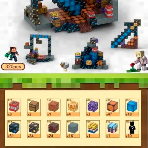 Constructor My World Magnetic Cube Building Sets Multicolor Numărul de piese 320, 10+ photo 3