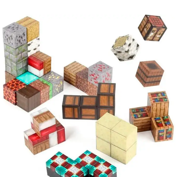 Constructor My World Magnetic Cube Building Sets Multicolor Numărul de piese 320, 10+ photo 5