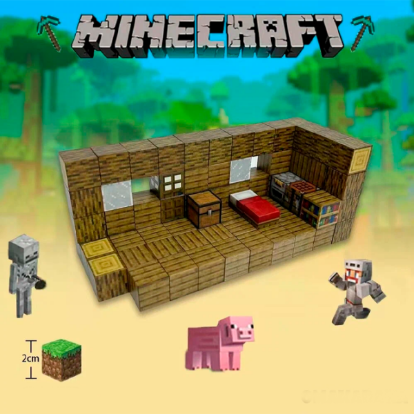 Constructor My World Magnetic Cube Building Sets Multicolor Numărul de piese 108, 10+ photo 5