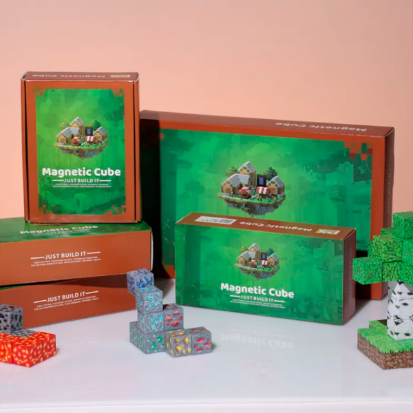 Constructor My World Magnetic Cube Building Sets Multicolor Numărul de piese 32, 10+ photo 4