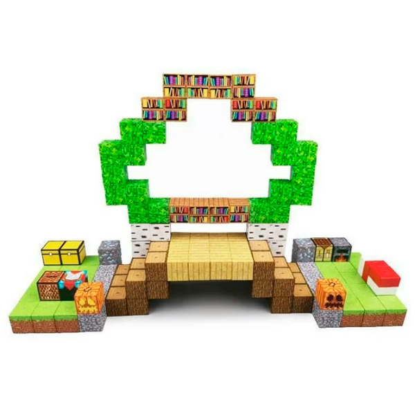 Constructor My World Magnetic Cube Building Sets Multicolor Numărul de piese 128, 10+ photo 3