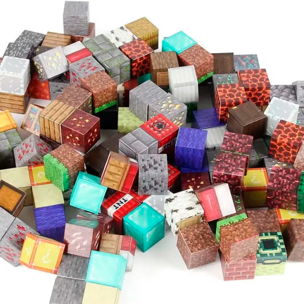 Constructor My World Magnetic Cube Building Sets Multicolor Numărul de piese 128, 10+ photo 6
