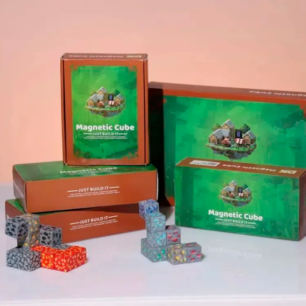 Constructor My World Magnetic Cube Building Sets Multicolor Numărul de piese 190, 10+ photo 4