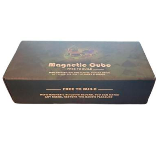 Constructor My World Magnetic Cube Building Sets Multicolor Numărul de piese 128, 10+ photo 4