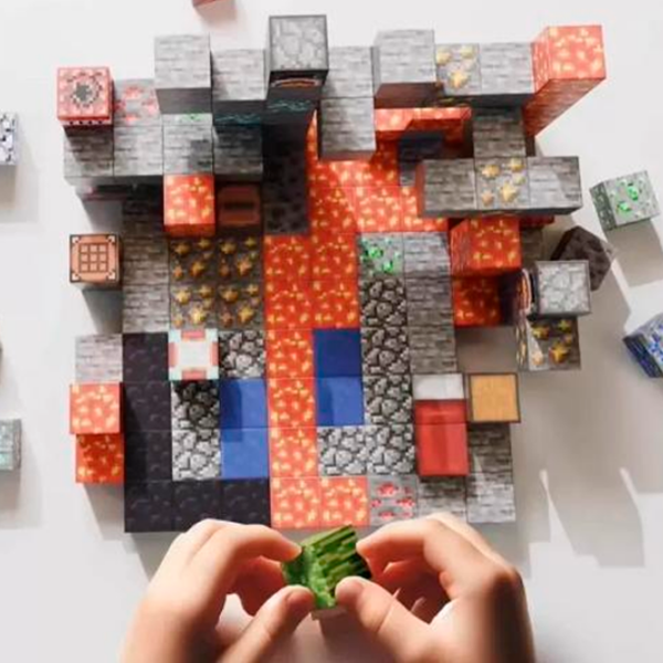 Constructor My World Magnetic Cube Building Sets Multicolor Numărul de piese 128, 10+ photo 6