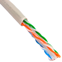 Cablu APC FTP Cat.5E CCA, 24awg 4X2X1/0.52 / Gray 