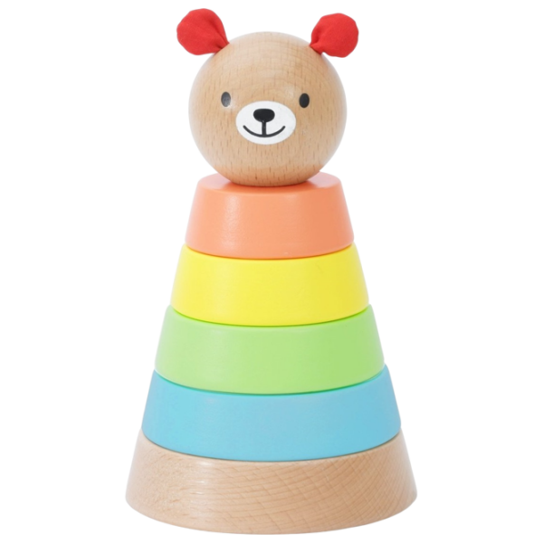 Joc educativ Classic World Pyramidal Bear Dezvoltare, 1+ photo 1