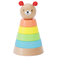 Joc educativ Classic World Pyramidal Bear Dezvoltare, 1+