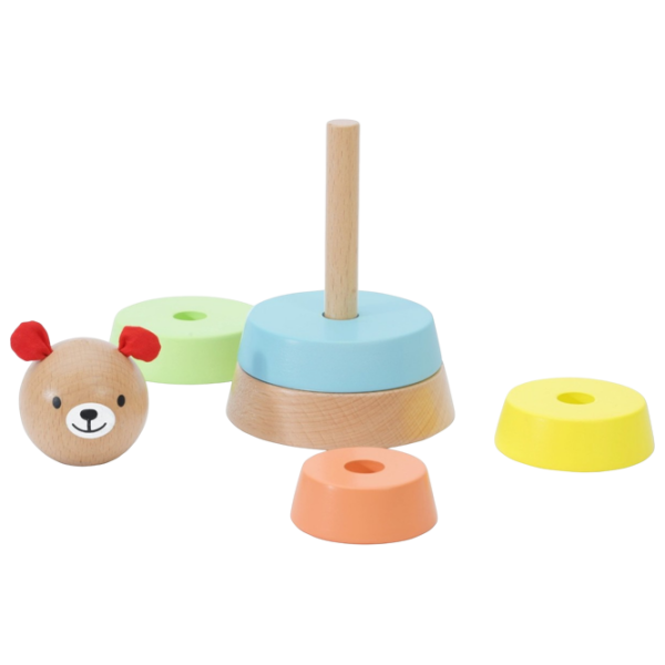 Joc educativ Classic World Pyramidal Bear Dezvoltare, 1+ photo 2