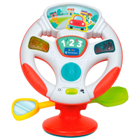 Интерактивная игрушка Clementoni Activity Wheel Turn and Drive 17899 Красный 1+