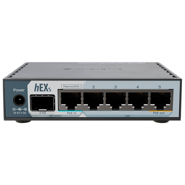Router Mikrotik E60iUGS hEX S Dark Gray  photo 1