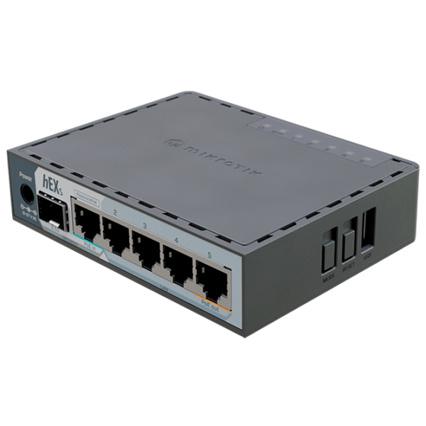 Router Mikrotik E60iUGS hEX S Dark Gray  photo 2