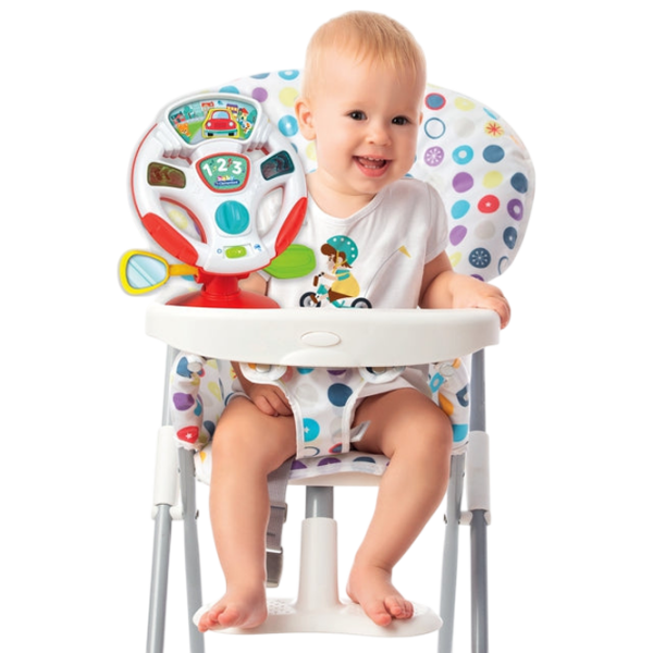 Интерактивная игрушка Clementoni Activity Wheel Turn and Drive 17899 Красный 1+ photo 3