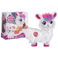 Мягкая игрушка Zuru Pets Alive Llama 668 Белый 2+