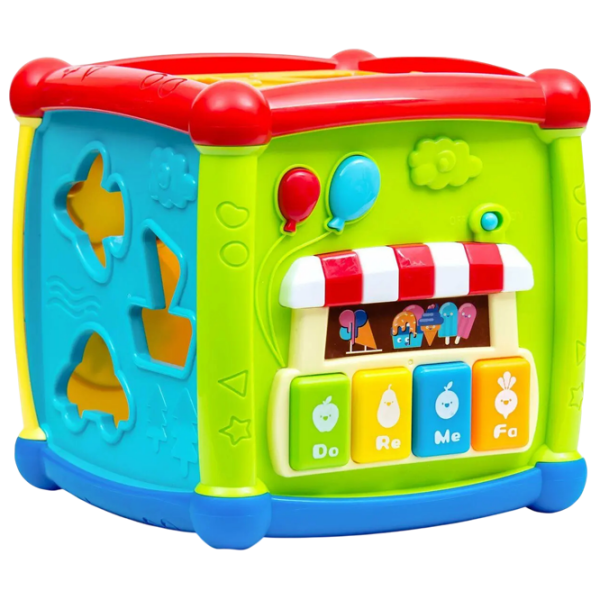 Развивающий набор Huanger Fancy Cube HE0520 Разноцветный 3+ photo 1