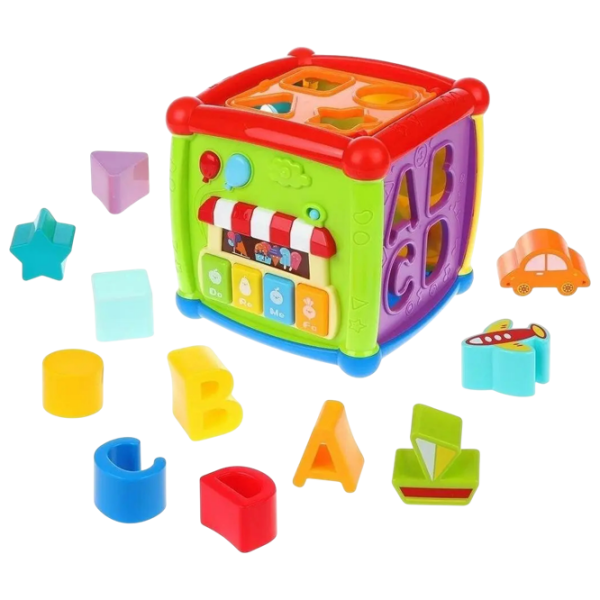 Развивающий набор Huanger Fancy Cube HE0520 Разноцветный 3+ photo 5