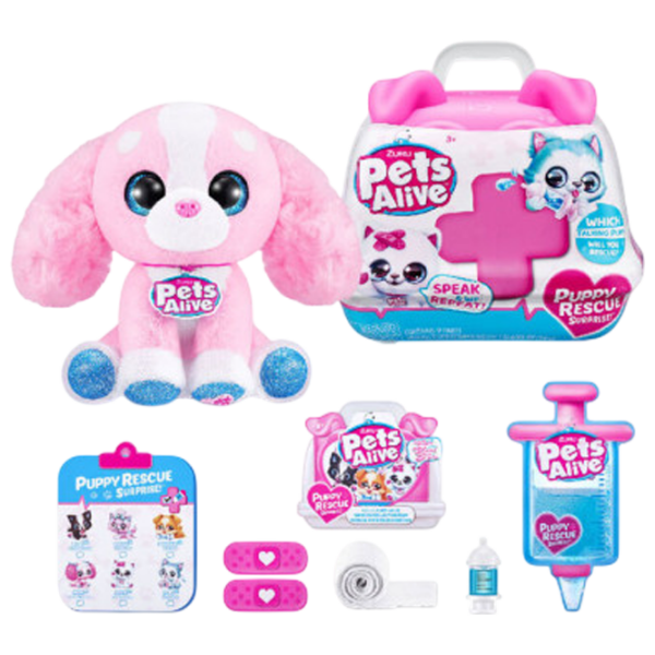 Jucărie moale Zuru Pets Alive Puppy Rescue 9540 Multicolor 3+ photo 3