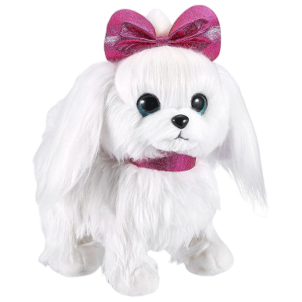 Jucărie moale Zuru Pets Alive Paw Paw Puppy 9531 White 3+ photo 2
