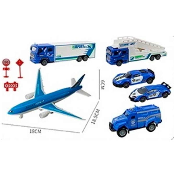 Set de mașini Huand 72958 Black
Blue  photo 2