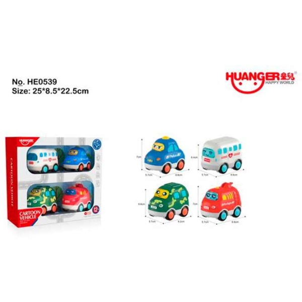 Комплект машин Huanger HE0539 18608
Разноцветный
Разноцветный  photo 2