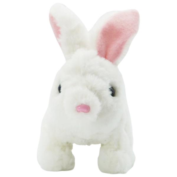 Мягкая игрушка Pugs At Play Hopper Jumping Rabbit RA004-4 Белый 1+ photo 2