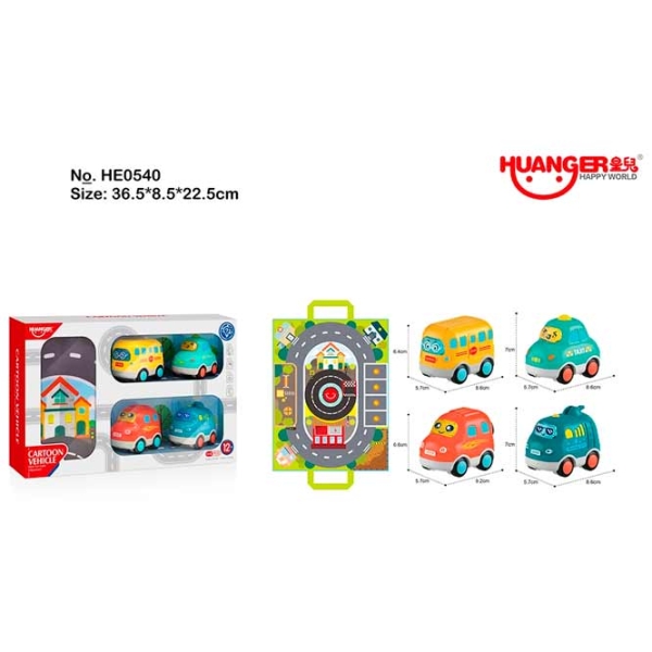 Комплект машин Huanger HE0540 18592
Разноцветный
Разноцветный  photo 2