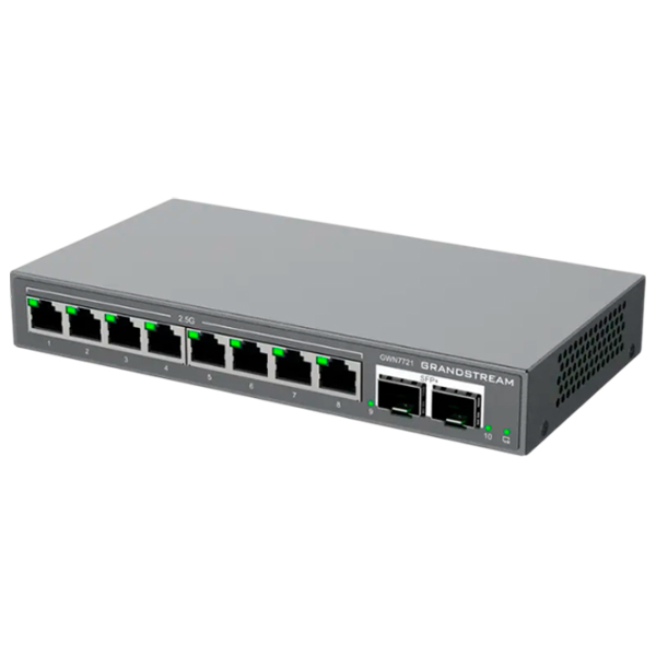 Switch Grandstream GWN7721 Gray 10 Gbit/s photo 3