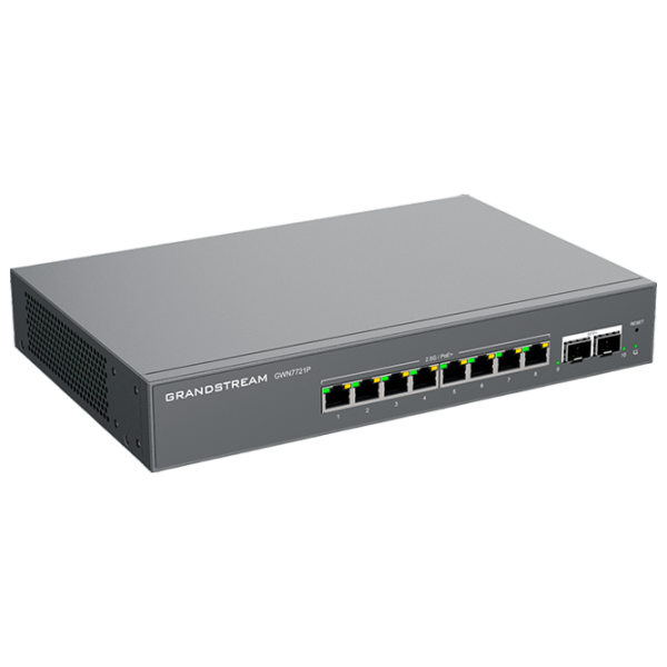 Switch Grandstream GWN7721P Gray 80 Gbit/s photo 1