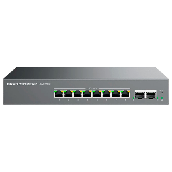 Switch Grandstream GWN7721P Gray 80 Gbit/s photo 2