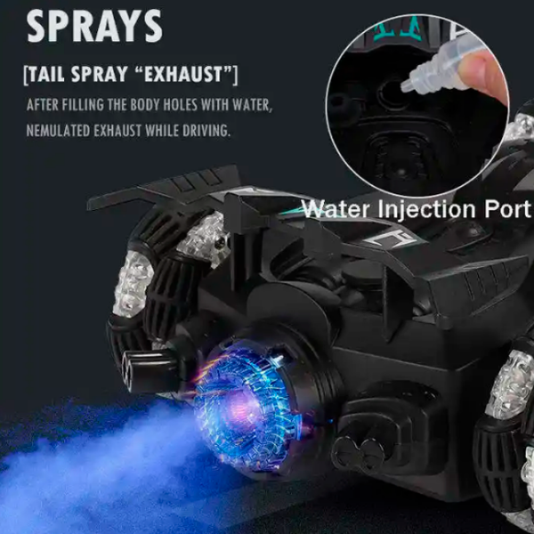 Машинка Gallop Spray Drift Car CX-1203B
Черный
Черный  photo 5