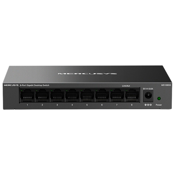Switch Mercusys MS108GS Black  photo 2