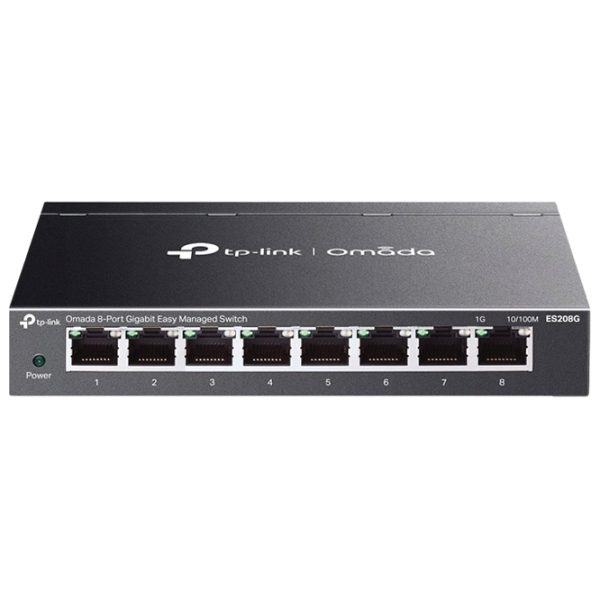 Switch TP-Link ES208G Gray 16 Gbit/s photo 2
