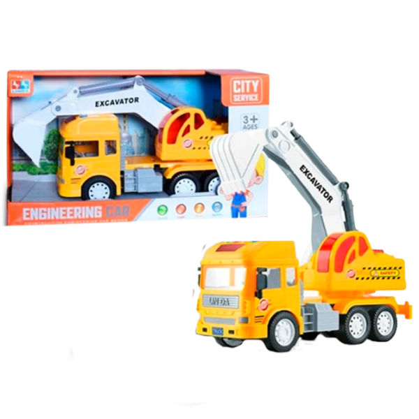 Грузовик Huand 58315 Черный
Желтый