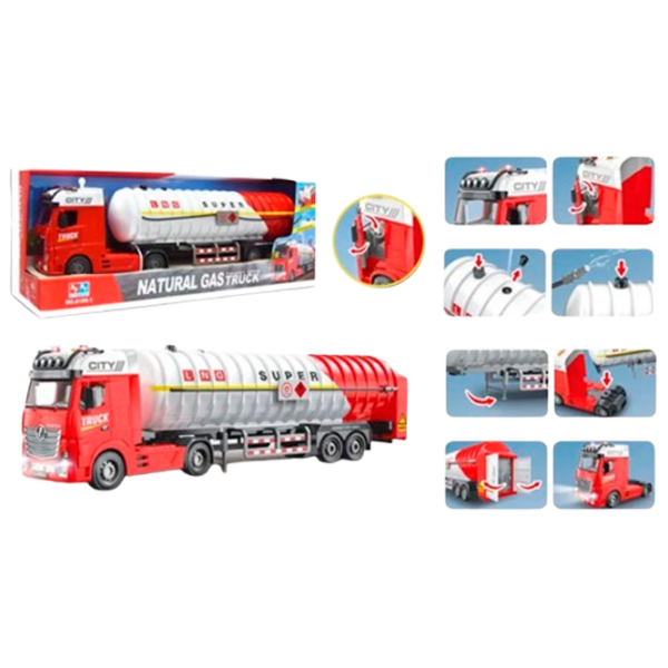 Camion Huand 802130 Red
White  photo 1