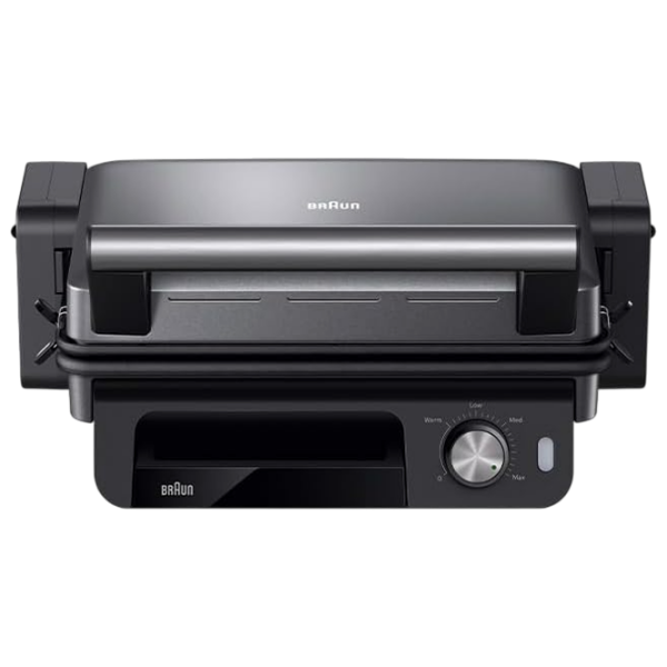 Grill electric Braun CG 5033 IGY Black 2000 W, Contact, Barbecue, 230 °С photo 1