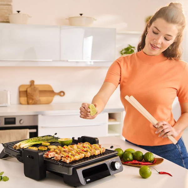 Grill electric Braun CG 5033 IGY Black 2000 W, Contact, Barbecue, 230 °С photo 6