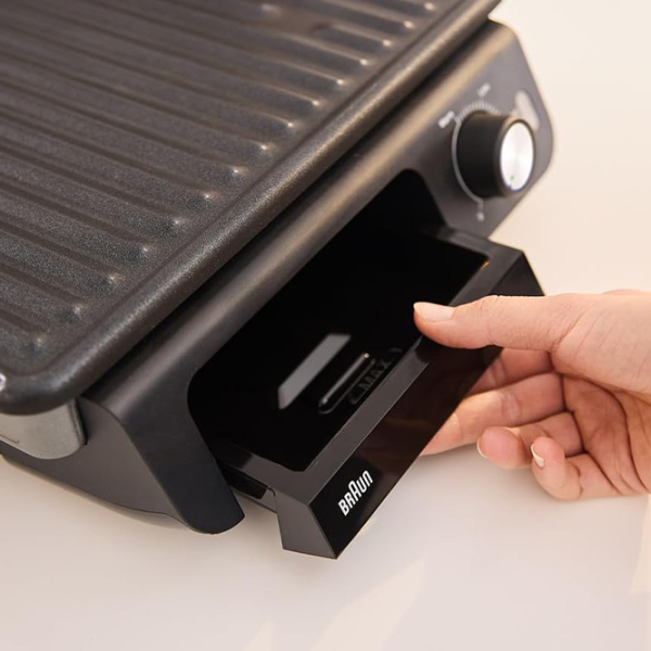 Grill electric Braun CG 5033 IGY Black 2000 W, Contact, Barbecue, 230 °С photo 7