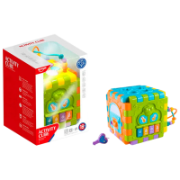 Развивающий набор Huanger Activity cube HE0527 Разноцветный 1+