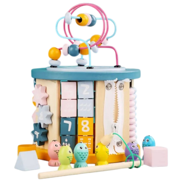 Joc educativ Optmarket 11-in-1 busy board 202088645 Multicolor 1+