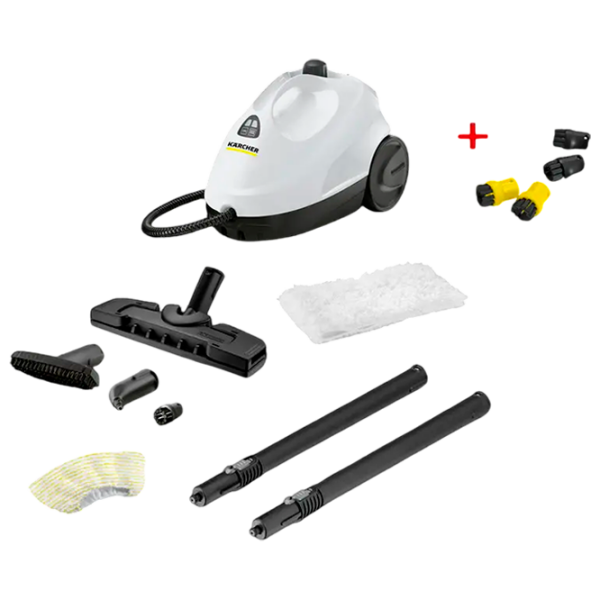 Curățitor cu aburi KARCHER KST2 1.512-601.0 + 2.863-264.0 White 1500 W, , 1 l photo 1