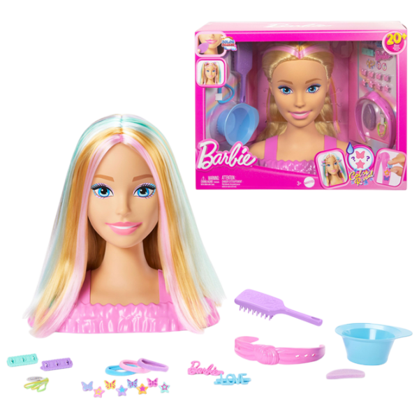 Păpușă Mattel Blonde Hair bust păpușă JFG81 3+ photo 2
