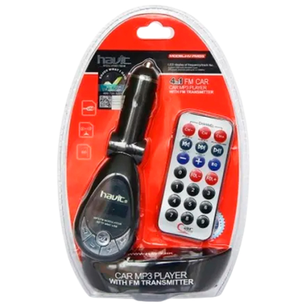 FM Modulator Havit HV-FM03 Black  photo 3
