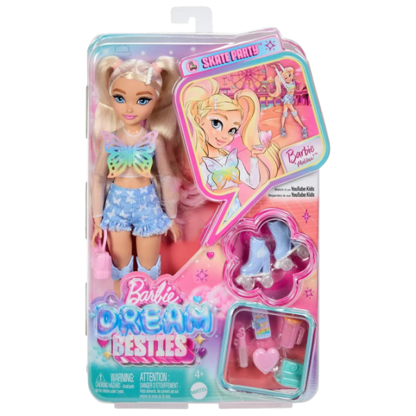 Păpușă Barbie Skate Patry model JFX96 3+ photo 6
