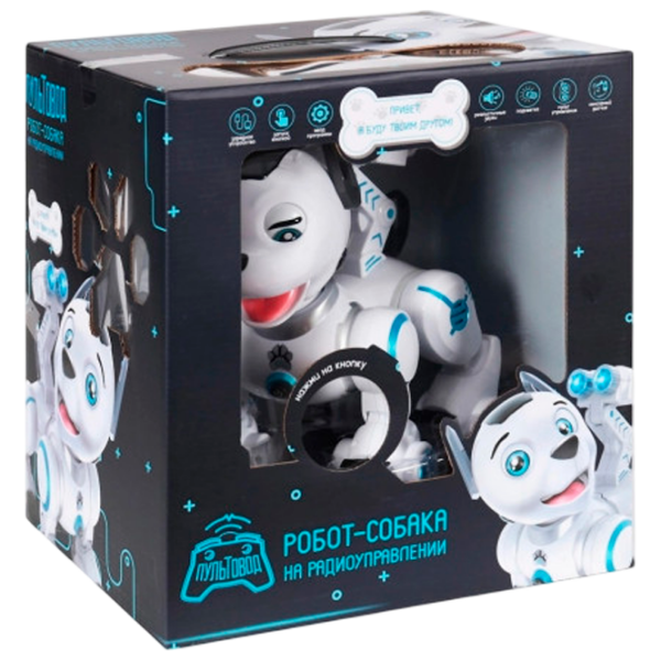 Радиоуправляемая игрушка Optmarket WoW Dog K10 Белый  photo 1