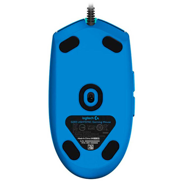 Mouse Logitech G203 Blue Cu fir / 8000 dpi photo 5