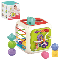 Развивающий набор Bibiin Shape Sorting Box 688-87 Разноцветный 1+