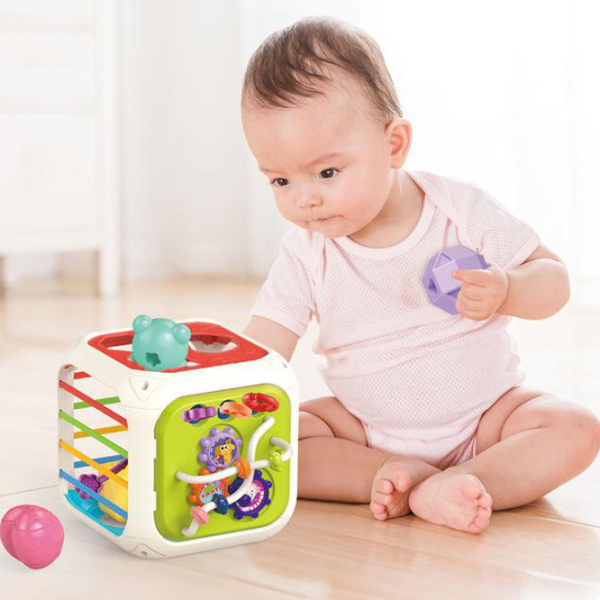 Развивающий набор Bibiin Shape Sorting Box 688-87 Разноцветный 1+ photo 3