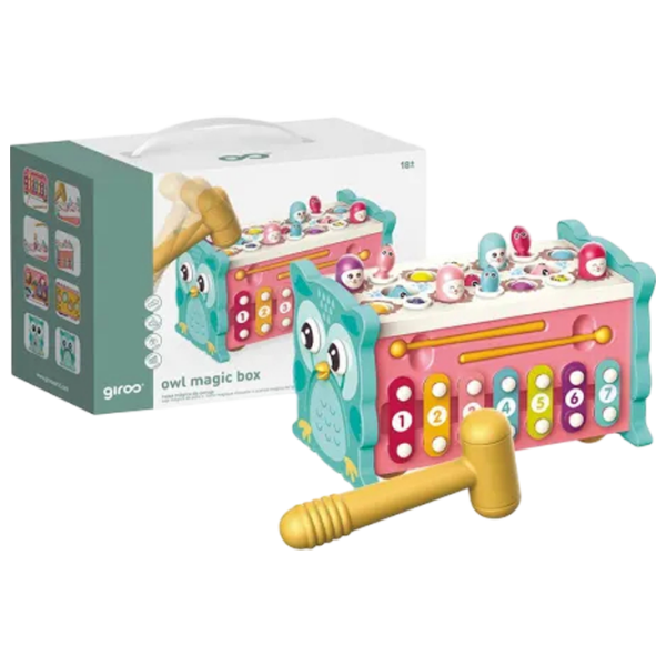 Joc educativ Bibiin Hammering Pounding 688-29 Multicolor 1+